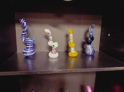 Glass Sherlock Bubblers